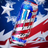 Monster Energy Ultra, Sugar Free Energy Drink, Red White &amp; Blue Razz, 16 fl. oz., 18 pk.