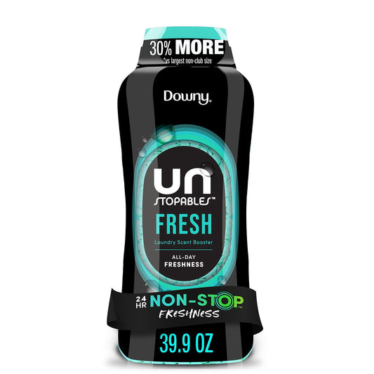 Downy Unstopables In-Wash Laundry Scent Booster Beads, Fresh – 39.9 oz