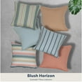 Peak Season Sunbrella 20" x 20" Toss Pillow, Blush Horizon Collection