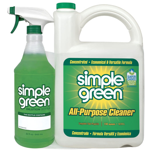 Simple Green All-Purpose Cleaner – 172 fl oz, Spray Bottle + Refill