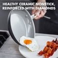 GreenPan Chatham Hard Anodized Ceramic Nonstick Fry Pan Set, 8" & 10"