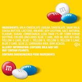 M&M's Red, White & Blue Patriotic Mix Milk Chocolate Candy, 62 oz.