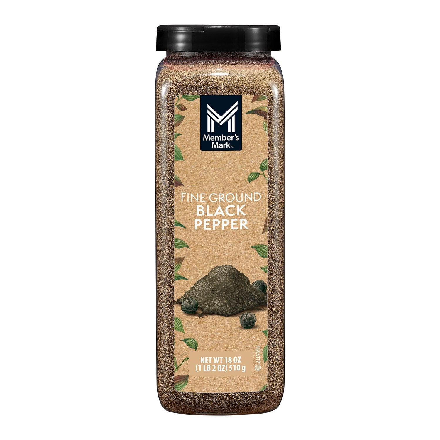 Member's Mark Fine Ground Black Pepper - 18 oz