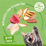 Purina Friskies Pate Wet Cat Food Variety Pack with Glaz’d and Infuz’d and Friskies Pate, 60 ct., 5.5 oz. Cans