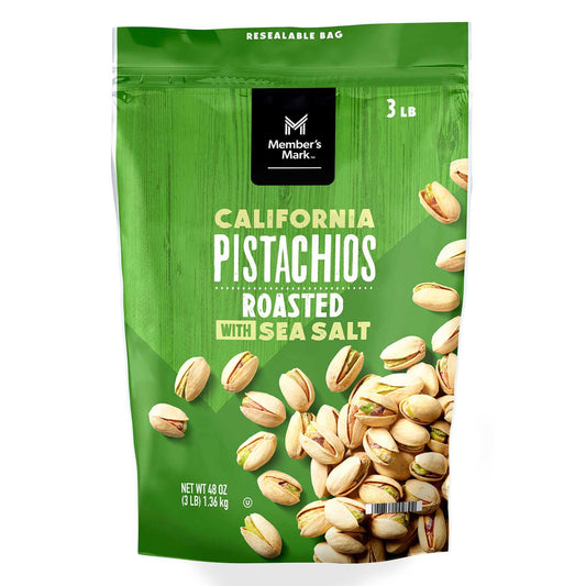 Member's Mark Roasted &amp; Salted Pistachios, 48 oz.