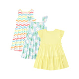 Member's Mark Girls 3-Pack Knit Dresses - Blue - XS