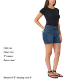 Seven7 Women's Denim Weekend Short - White