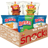 Lay's &amp; Ruffles Crunch Mix Chips, Variety Pack, 50 pk.