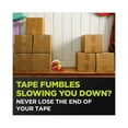 Scotch Sure Start Packaging Tape with Dispenser, 1.5" Core, 1.88" x 22.2 yds, Clear, 6/Pack