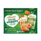 Beech-Nut Veggies and Fruities Stage 2 Baby Food Pouch, Variety Pack, 3.5 oz., 18 ct.