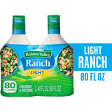 Hidden Valley Light Ranch Dressing, 40 oz., 2 pk.