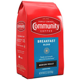 Community Coffee Medium Roast Ground Coffee, Breakfast Blend, 40 oz.