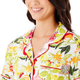 Member's Mark Women's 2-Piece Notch Collar Pajama Set - Black - XXL