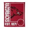 Logo Brands Arkansas Razorbacks 60"x70" Super Plush Blanket