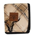 Yellowstone Silk Touch Mink Reverse Throw, 60" X 70"
