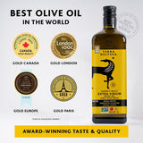 Terra Delyssa Farmer's Select Extra Virgin Olive Oil, 34 fl. oz., 2 pk.