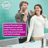 Tom's of Maine Fluoride-Free Antiplaque & Whitening Toothpaste, 4.5 oz., 4 pk.
