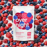 Oats Overnight, Mixed Berries &amp; Cream, 6 pk.