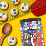 M&M's Red, White & Blue Patriotic Mix Milk Chocolate Candy, 62 oz.