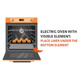 Range Kleen 3-Piece Effortless Oven Bundle, Broiler Pan and Oven Liner