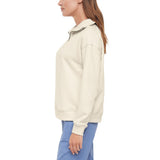 Eddie Bauer Women's Quarter-Zip Pullover - Cream