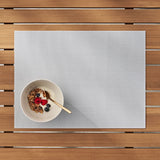 Member's Mark Set of 8 Paragon Woven PVC Placemats, 14" x 19"