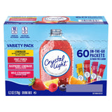 Crystal Light Variety Pack Drink Mix Packets 60 pk.