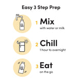 Oats Overnight High Protein Oatmeal Shakes, Maple Brown Sugar, 10 ct.