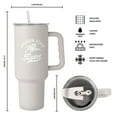 Logo Brands Jackson State Tigers Stainless Steel Tumbler Set