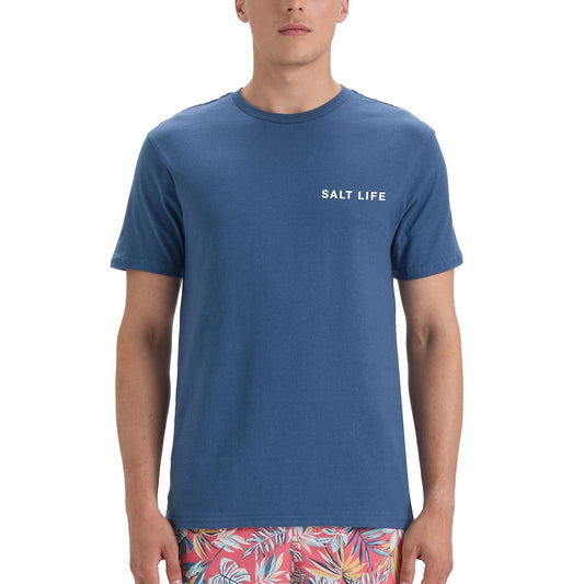 Salt Life Men's Graphic T-Shirt - Navy - XXL