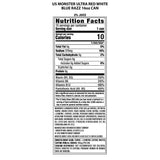 Monster Energy Ultra, Sugar Free Energy Drink, Red White &amp; Blue Razz, 16 fl. oz., 18 pk.