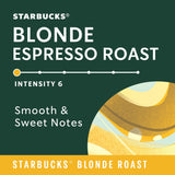 Starbucks by Nespresso Espresso Coffee Pods, Blonde Roast, 60 ct.