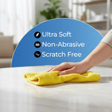Simpli-Magic Multi-Purpose Microfiber Cleaning Cloth Wash Towels, Pack of 100 (12” x 12”), Choose Color