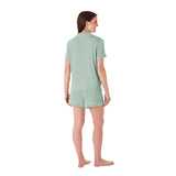 Member's Mark Women's 2-Piece Notch Collar Pajama Set - Black - XXL