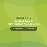 Cameron's Organic Light Roast Whole Bean Coffee, Woods &amp; Water 64 oz.