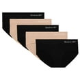 Reebok Women's 5-Pack Seamless Hipster