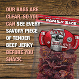 Old trapper Hot &amp; Spicy Beef Jerky, 18 oz.