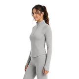 Outdoor Voices Women's CloudKnit Quarter-Zip Pullover - Black - XXL