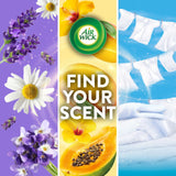Air Wick Plug In Scented Oil Air Freshener, Lavender & Chamomile, 1 Free Warmer + 9 Refills
