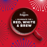 Folgers Classic Medium Roast Ground Coffee, 43.5 oz.