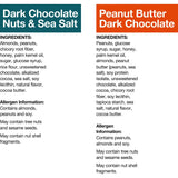 KIND Snack Bars Variety Pack, Dark Chocolate Nuts &amp; Sea Salt and Peanut Butter Dark Chocolate, 18 ct.