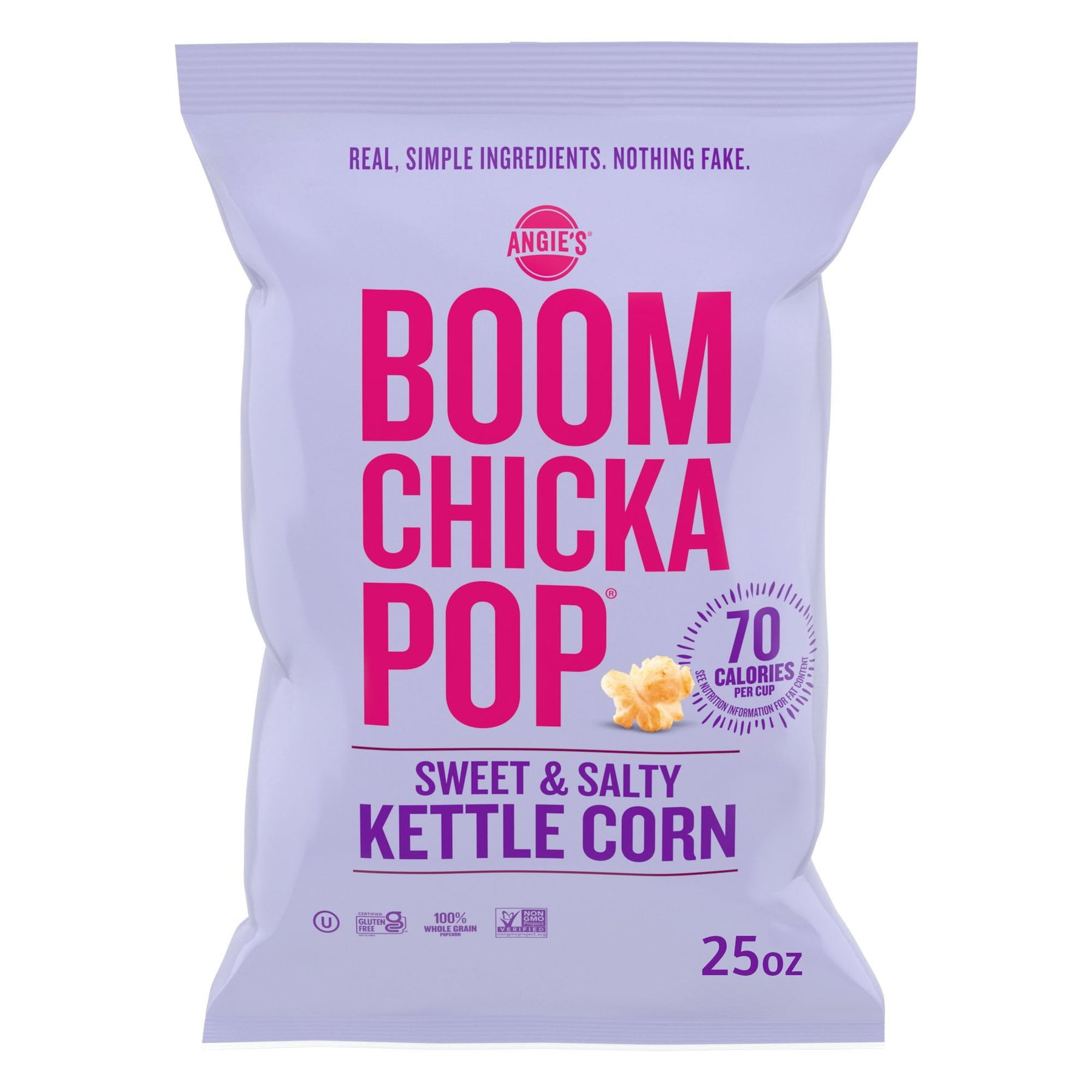 Angie’s BOOMCHICKAPOP Sweet &amp; Salty Kettle Corn, 25 oz.