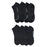 Reebok Men's 8-Pack Cushion Low-Cut Sock - Black