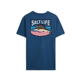 Salt Life Men's Graphic T-Shirt - Navy - XXL