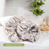 NIGHT Satin Anti-Frizz Shower & Sleep Caps, 2 pk.