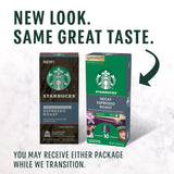 Starbucks by Nespresso Decaf Espresso Coffee Pods, Dark Roast, 60 ct.