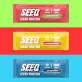 Seeq Clear Protein Powder Variety Pack, 18 pk.
