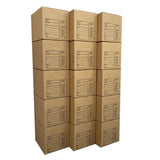 UBMOVE Pack of 15 Premium Small Boxes with Handles 16 3/8" x 12 5/8" x 12 5/8"