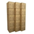 UBMOVE Pack of 15 Premium Small Boxes with Handles 16 3/8" x 12 5/8" x 12 5/8"