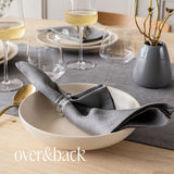 Over&Back Linen Napkins, Set of 4